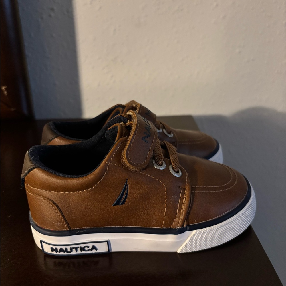 Nautica Kids Tan Sneakers